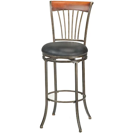 26" Counter Height Riley Swivel Stool